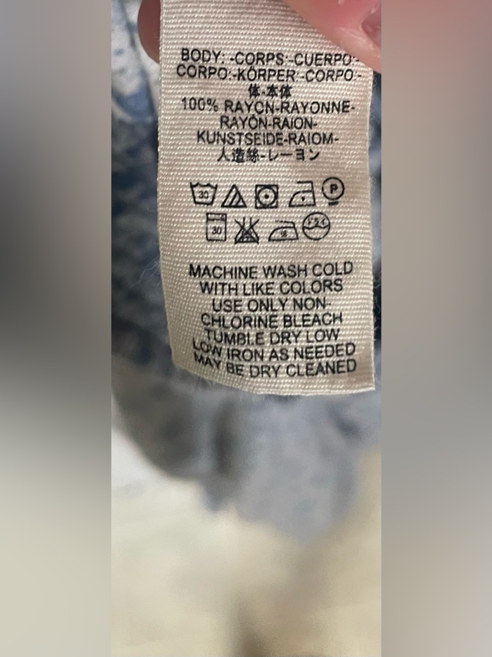 Free People Jumpsuit Romper Women’s Large Boho Lightweight Blue Floral Festival - Picture 9 of 10